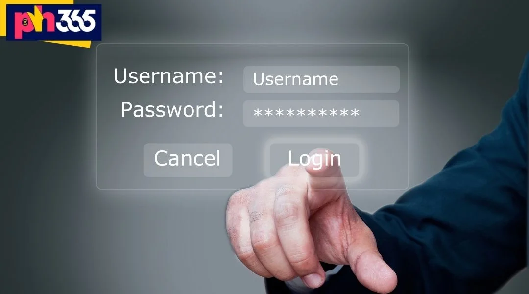 The Login Operation at PH365 Takes Only 5 Steps
